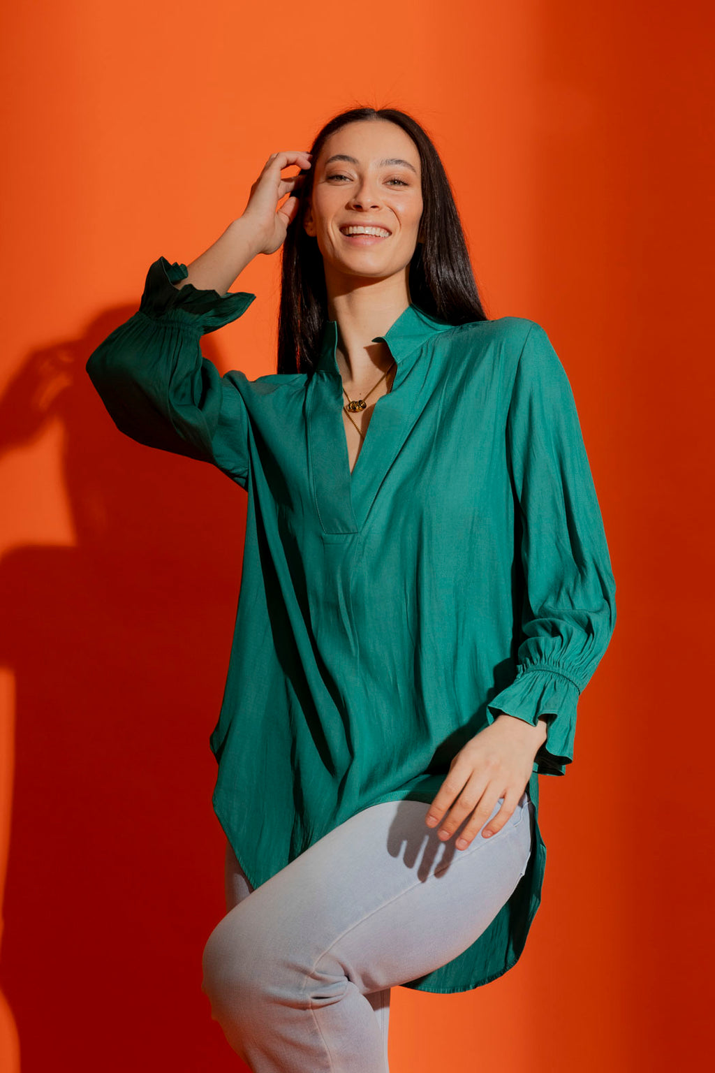 Jade Femme Blogger Shirt