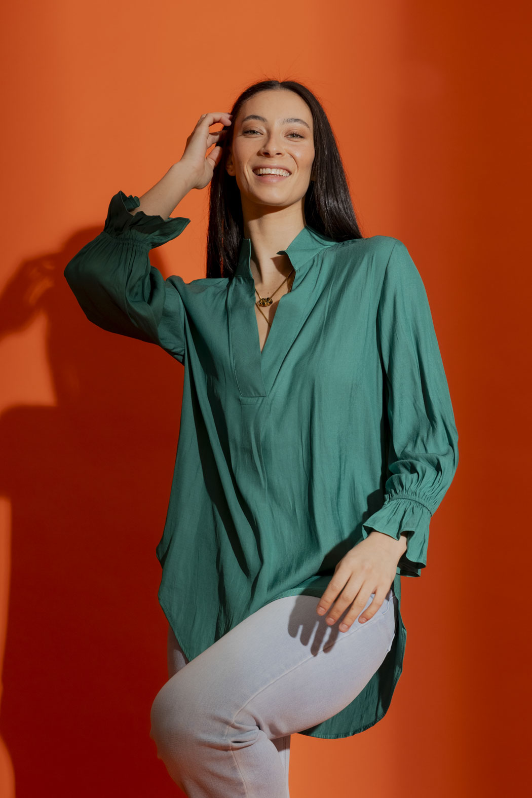 Jade Femme Blogger Shirt