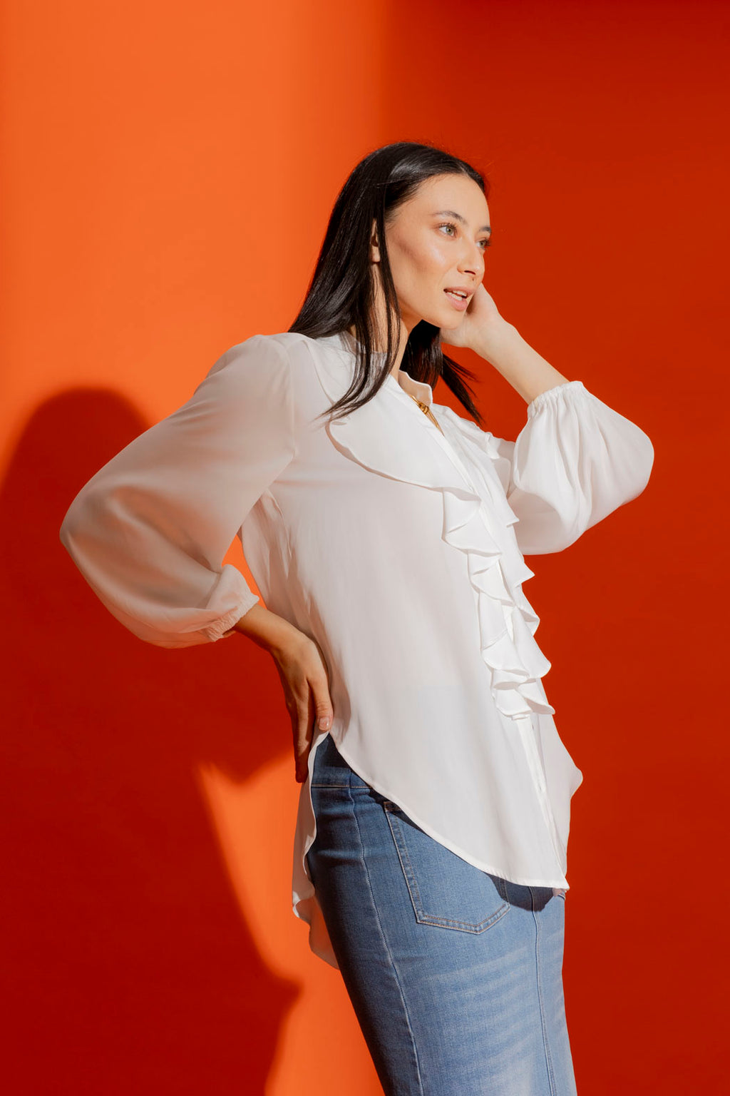 Silky Cascade Shirt 60246 H