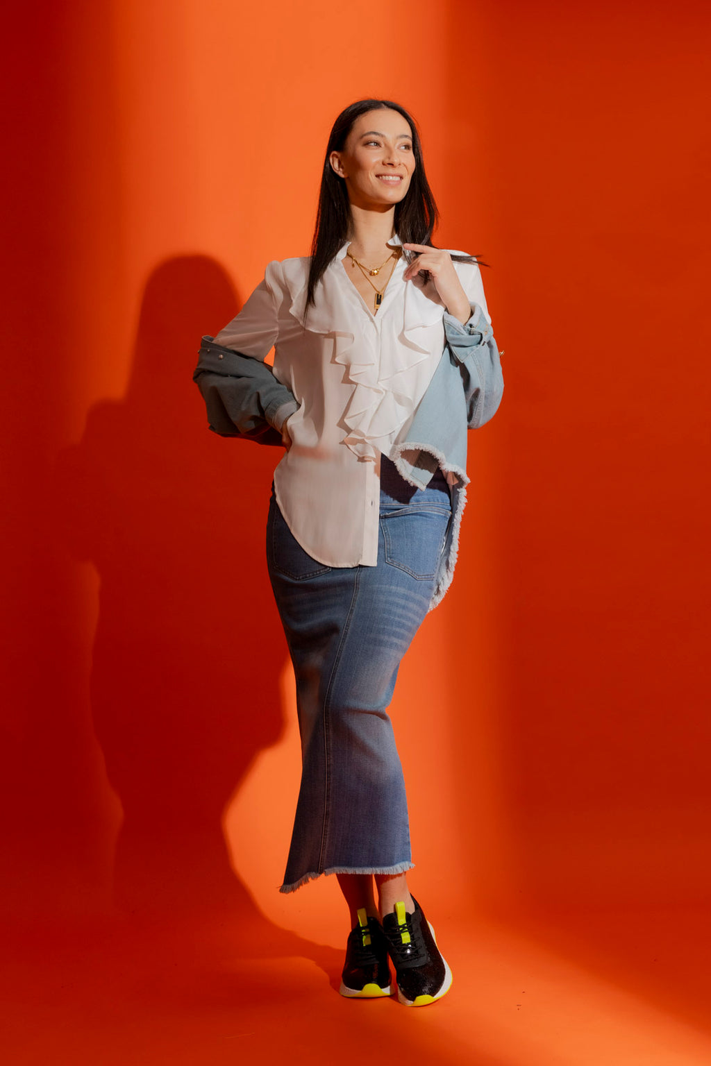 Silky Cascade Shirt 60246 H