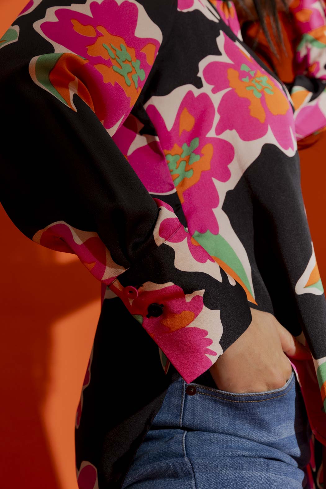 Pink Floral Charlie Shirt