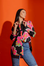 Pink Floral Charlie Shirt