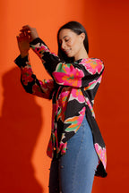 Pink Floral Charlie Shirt