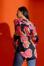 Pink Floral Charlie Shirt