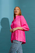 Hot Pink Quinn Shirt