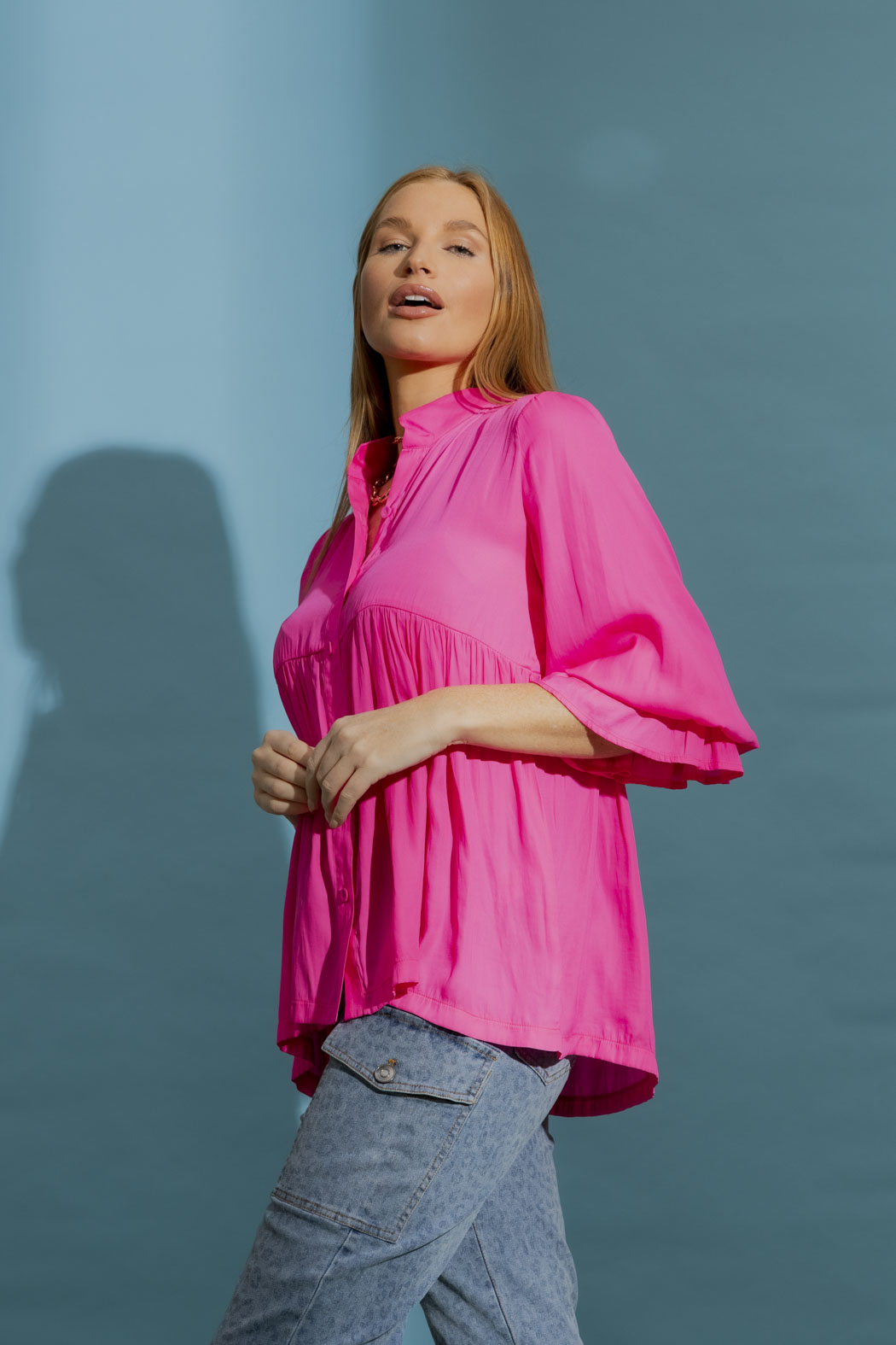 Hot Pink Quinn Shirt