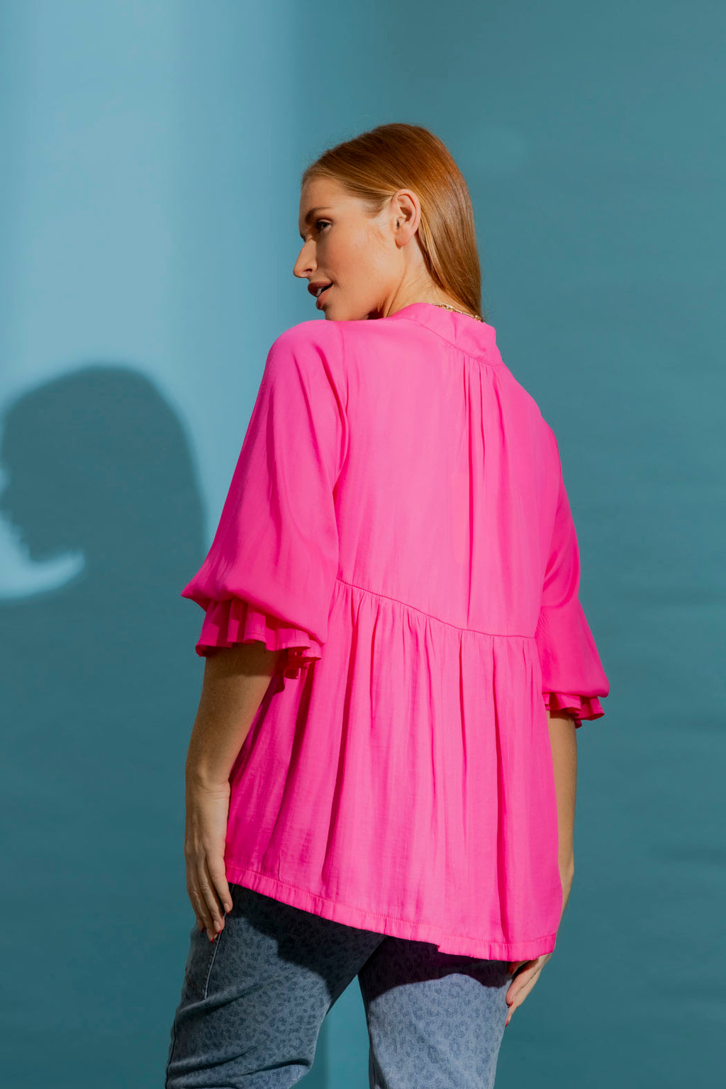 Hot Pink Quinn Shirt