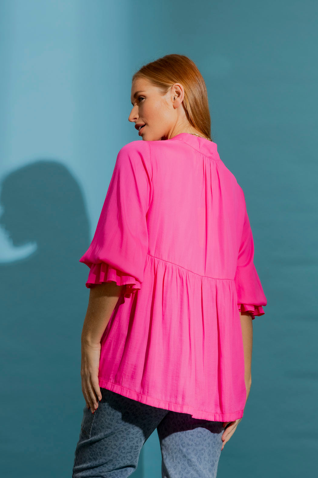 Hot Pink Quinn Shirt