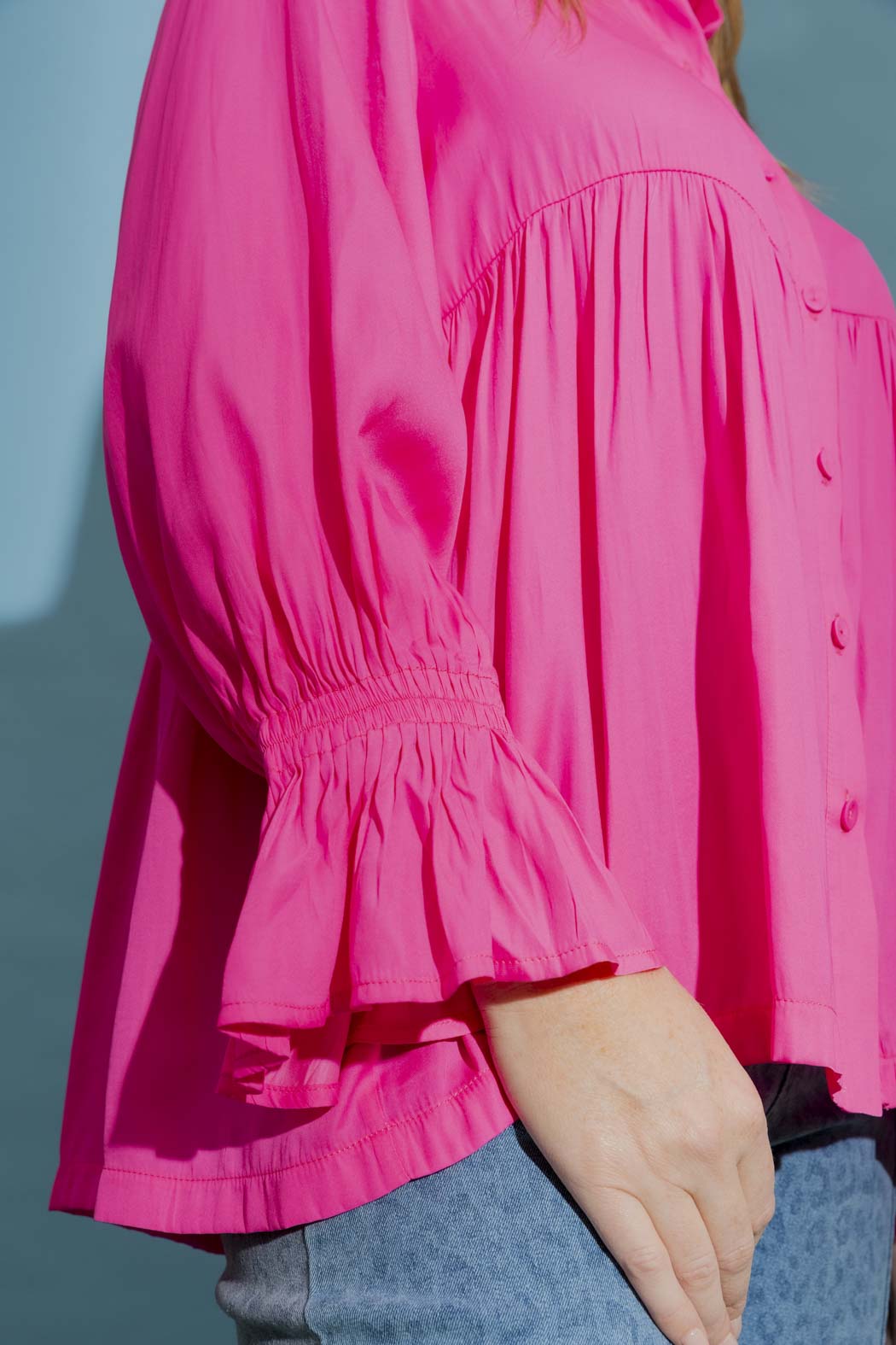 Hot Pink Quinn Shirt