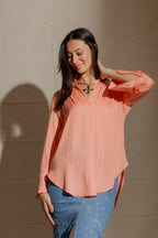 Peach Blogger Shirt