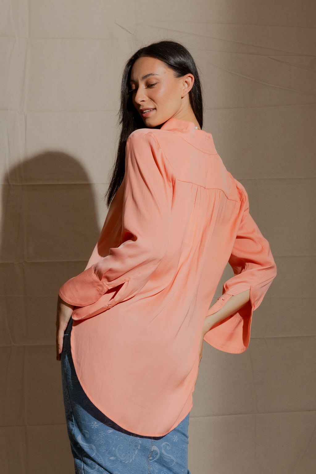Peach Blogger Shirt