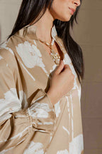 Taupe Femme Blogger Shirt