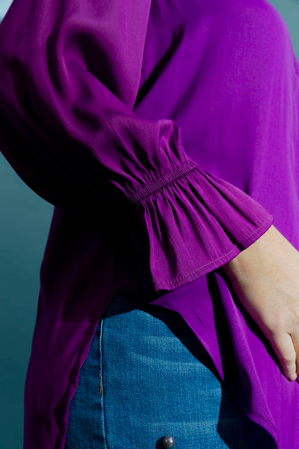 Magenta Femme Blogger Shirt