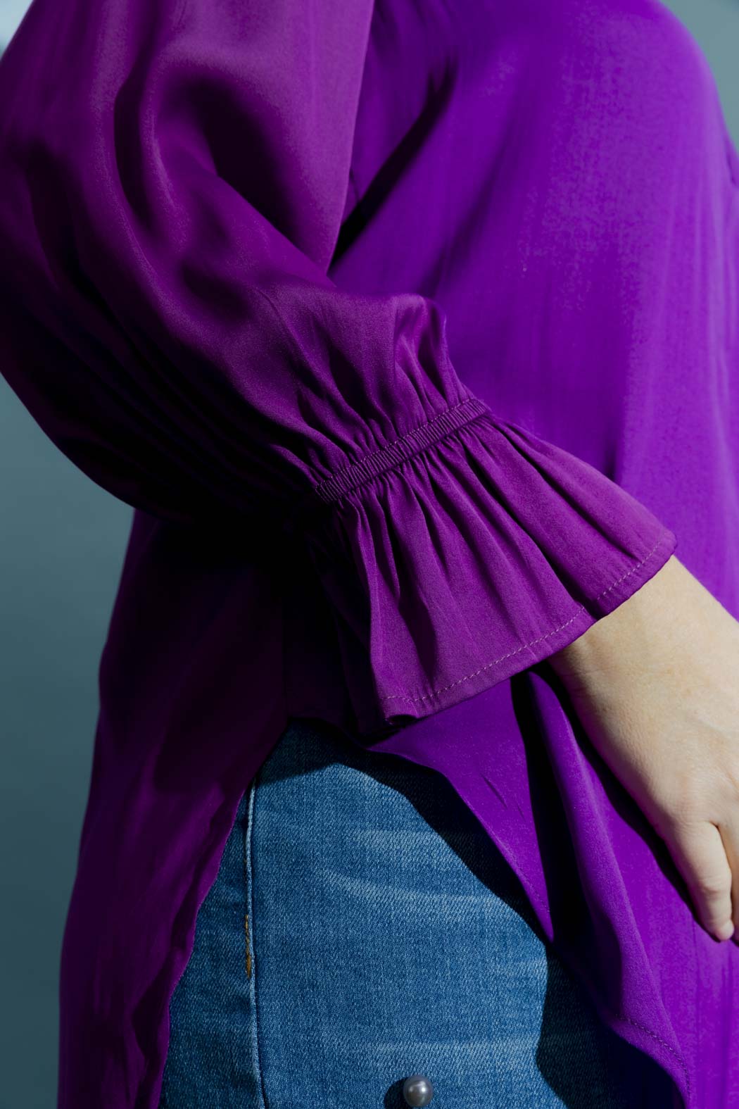 Magenta Femme Blogger Shirt