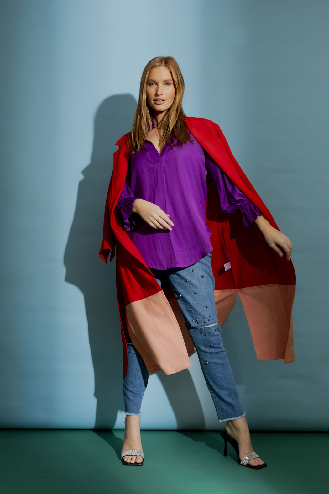 Magenta Femme Blogger Shirt