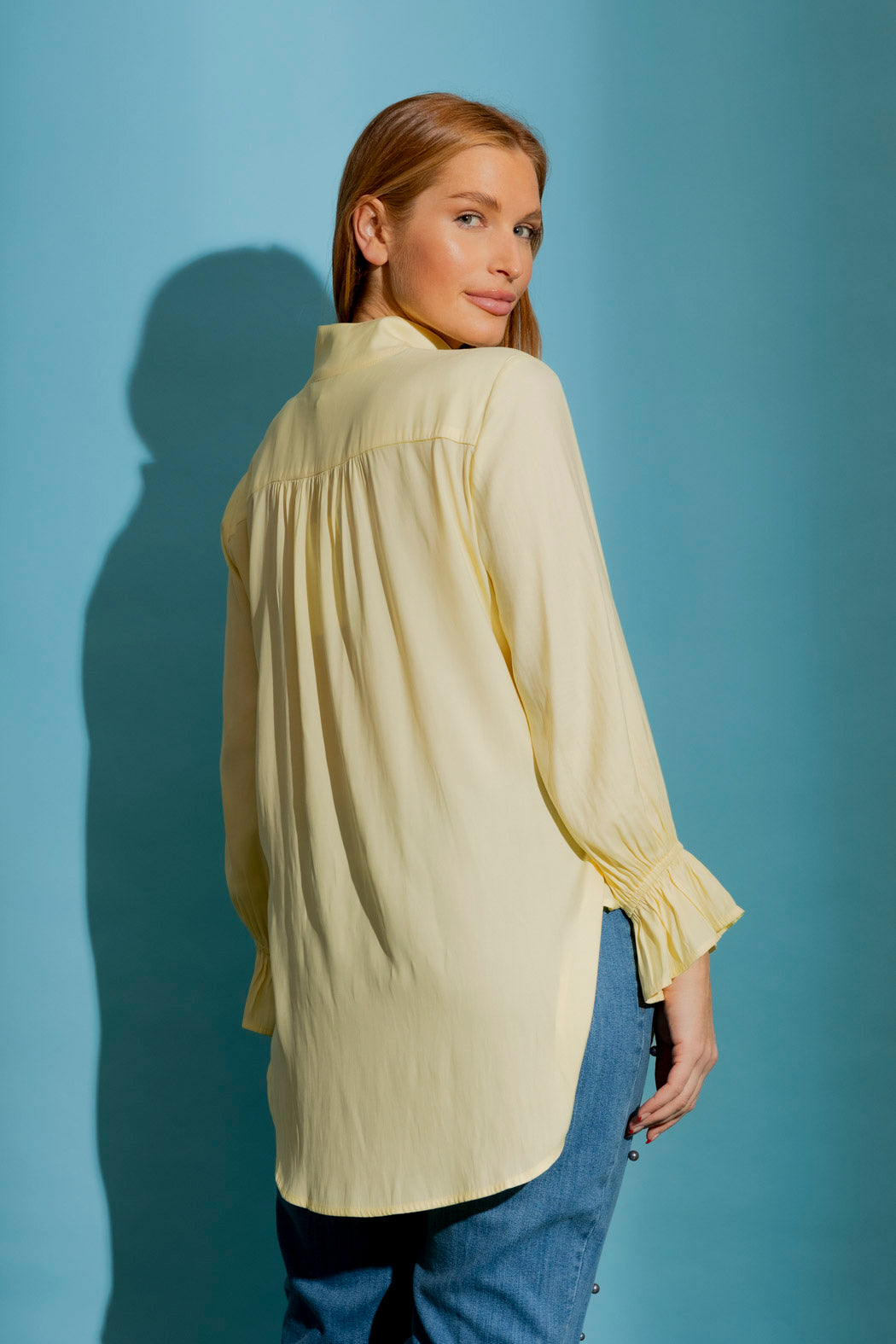 Yellow Femme Blogger Shirt