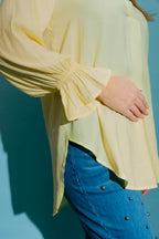 Yellow Femme Blogger Shirt