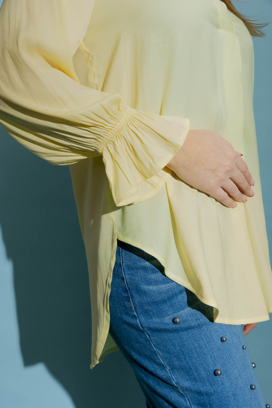 Yellow Femme Blogger Shirt