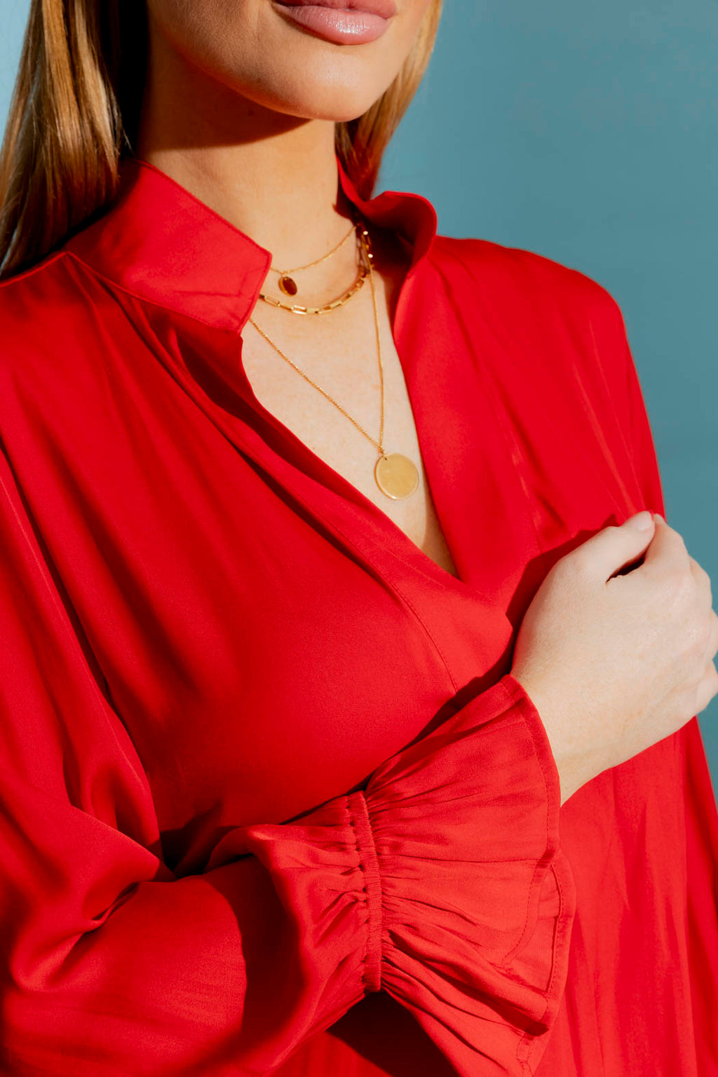 Red Femme Blogger Shirt