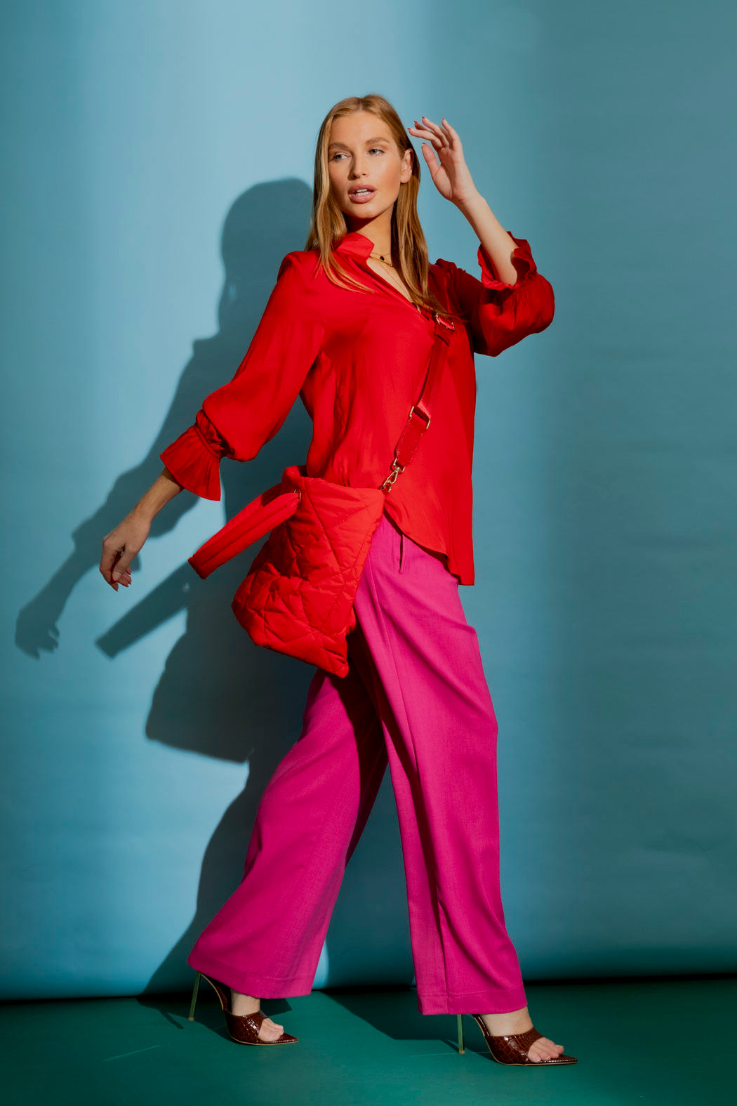 Red Femme Blogger Shirt