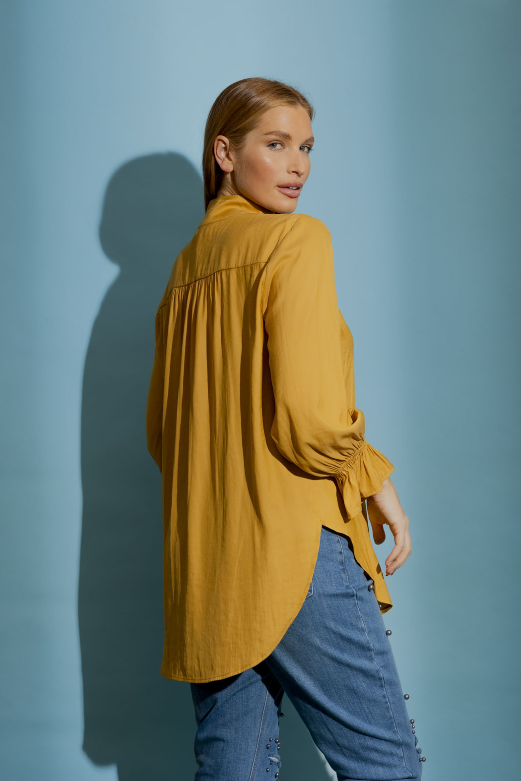 Marigold Femme Blogger Shirt