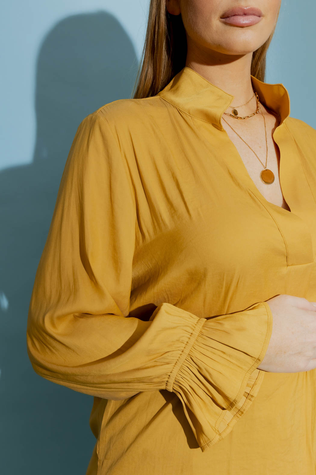 Marigold Femme Blogger Shirt