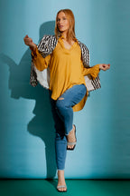 Marigold Femme Blogger Shirt