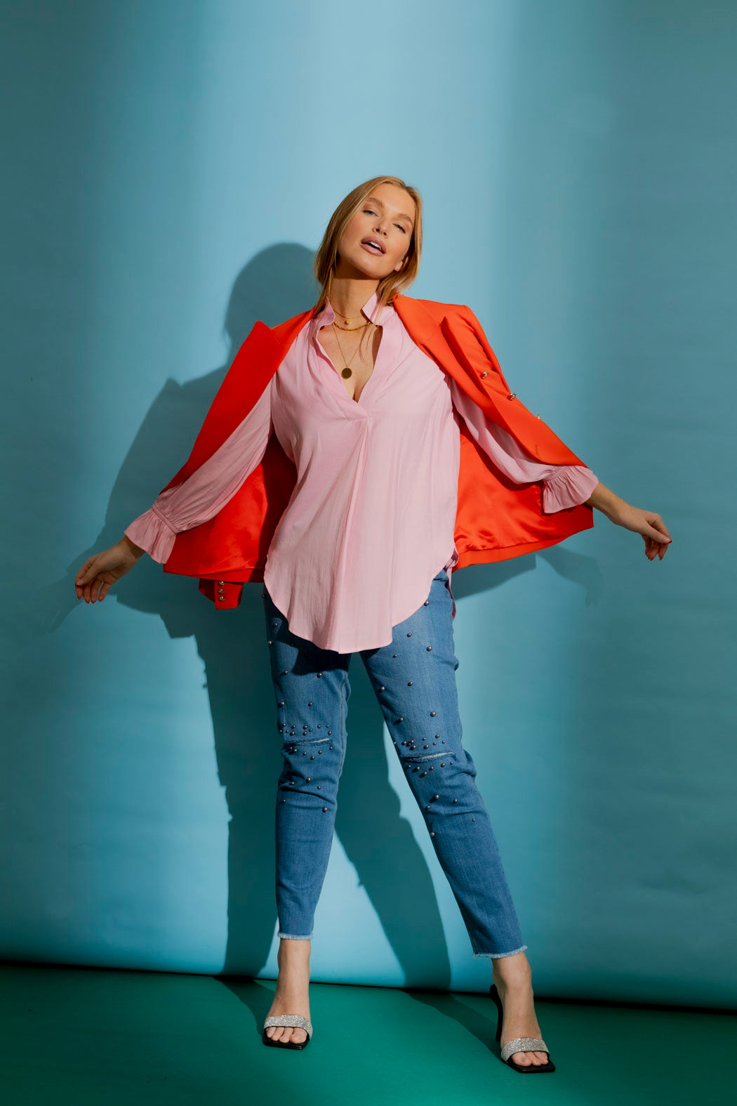 Light Pink Femme Blogger Shirt