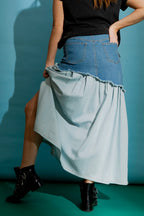 Mid Denim Nicole Skirt
