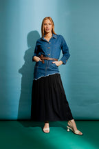 Dark Denim Nicole Skirt