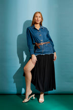 Dark Denim Nicole Skirt