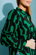 Black/Green Charlie Shirt