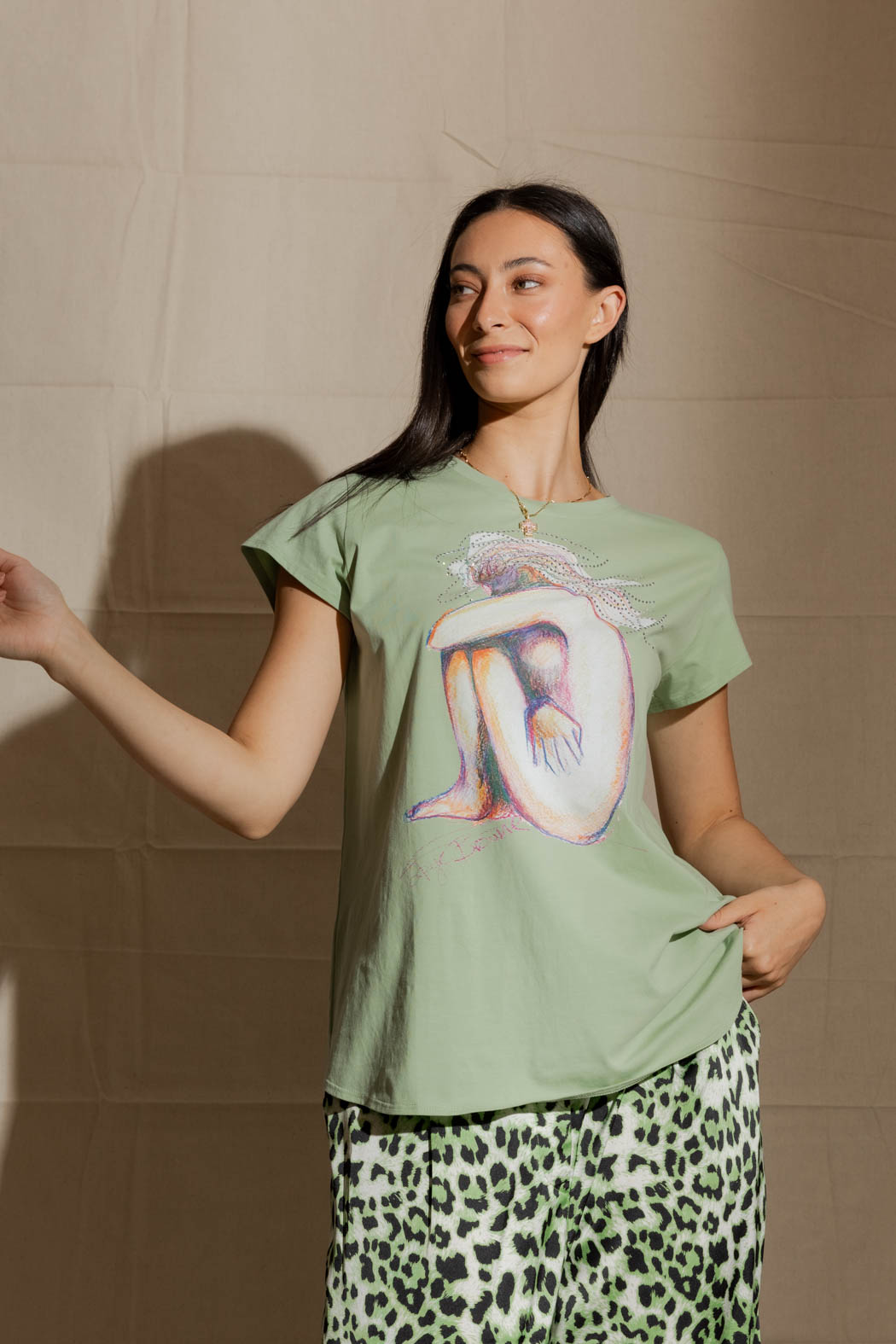 Mint Madam Cassandra T-Shirt