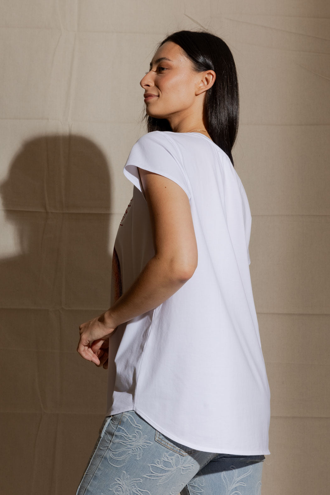 White Madam Cassandra T-Shirt