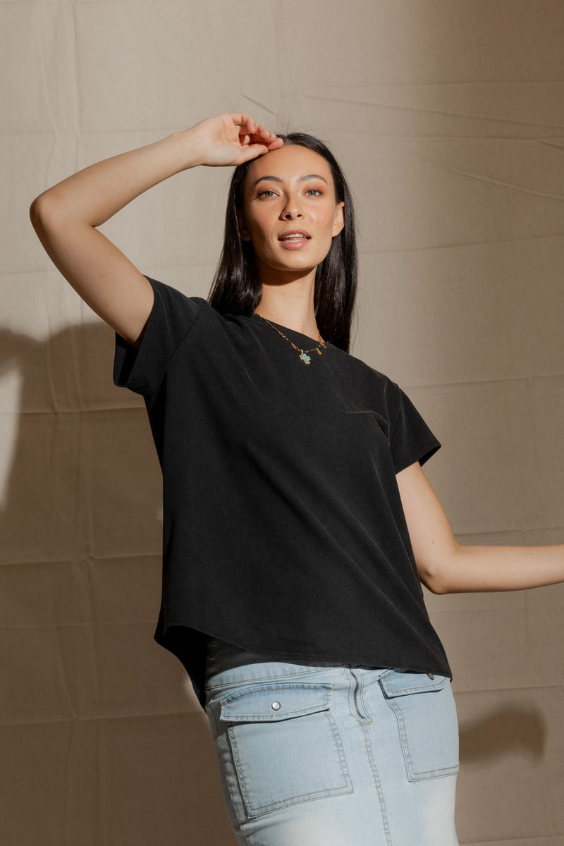 Black Washed Classic T-Shirt