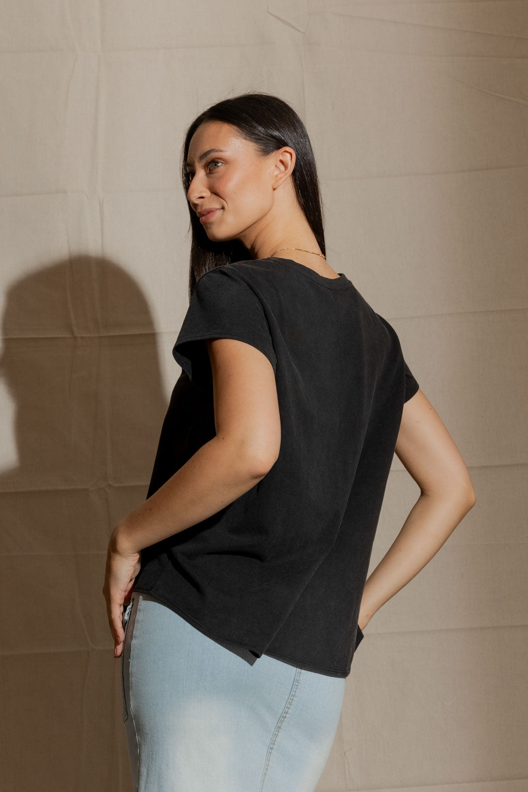 Black Washed Classic T-Shirt