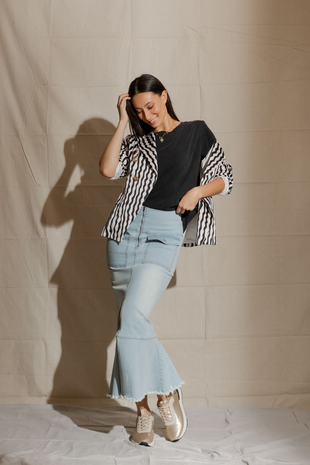 Black Washed Classic T-Shirt