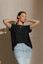 Black Washed Classic T-Shirt