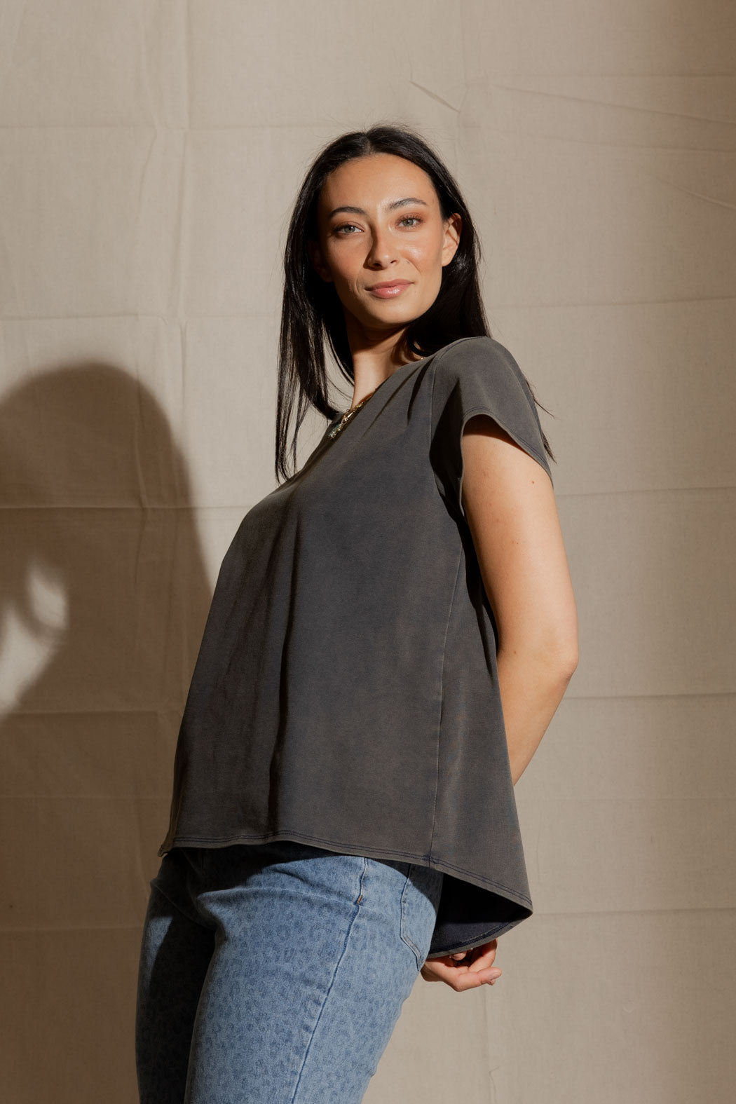 Charcoal Washed Classic T-Shirt