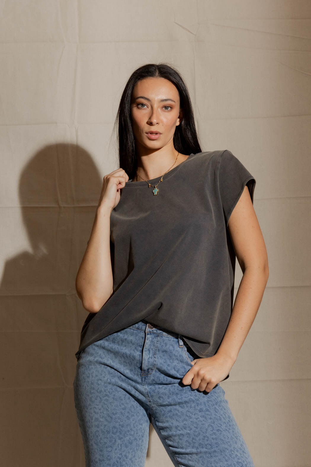 Charcoal Washed Classic T-Shirt