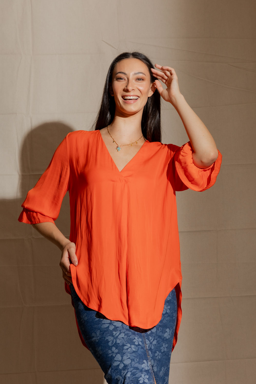 Orange Bondi Shirt