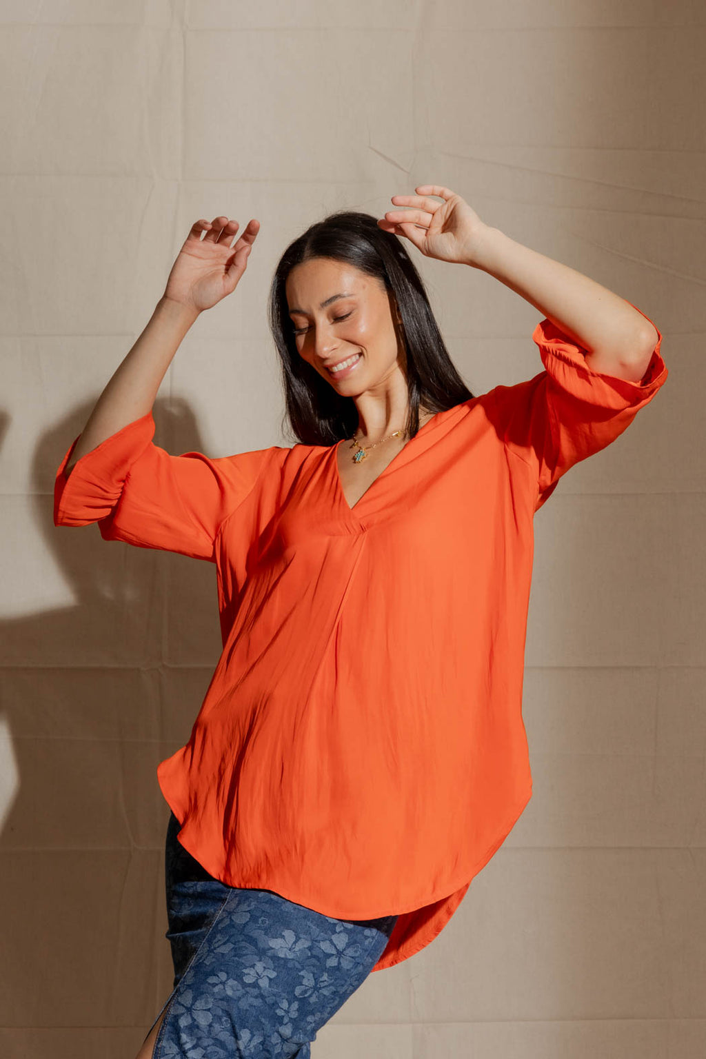 Orange Bondi Shirt