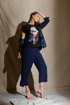 Lady Glove T-Shirt in Black