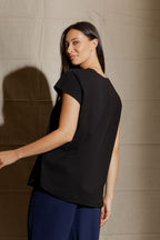 Lady Glove T-Shirt in Black