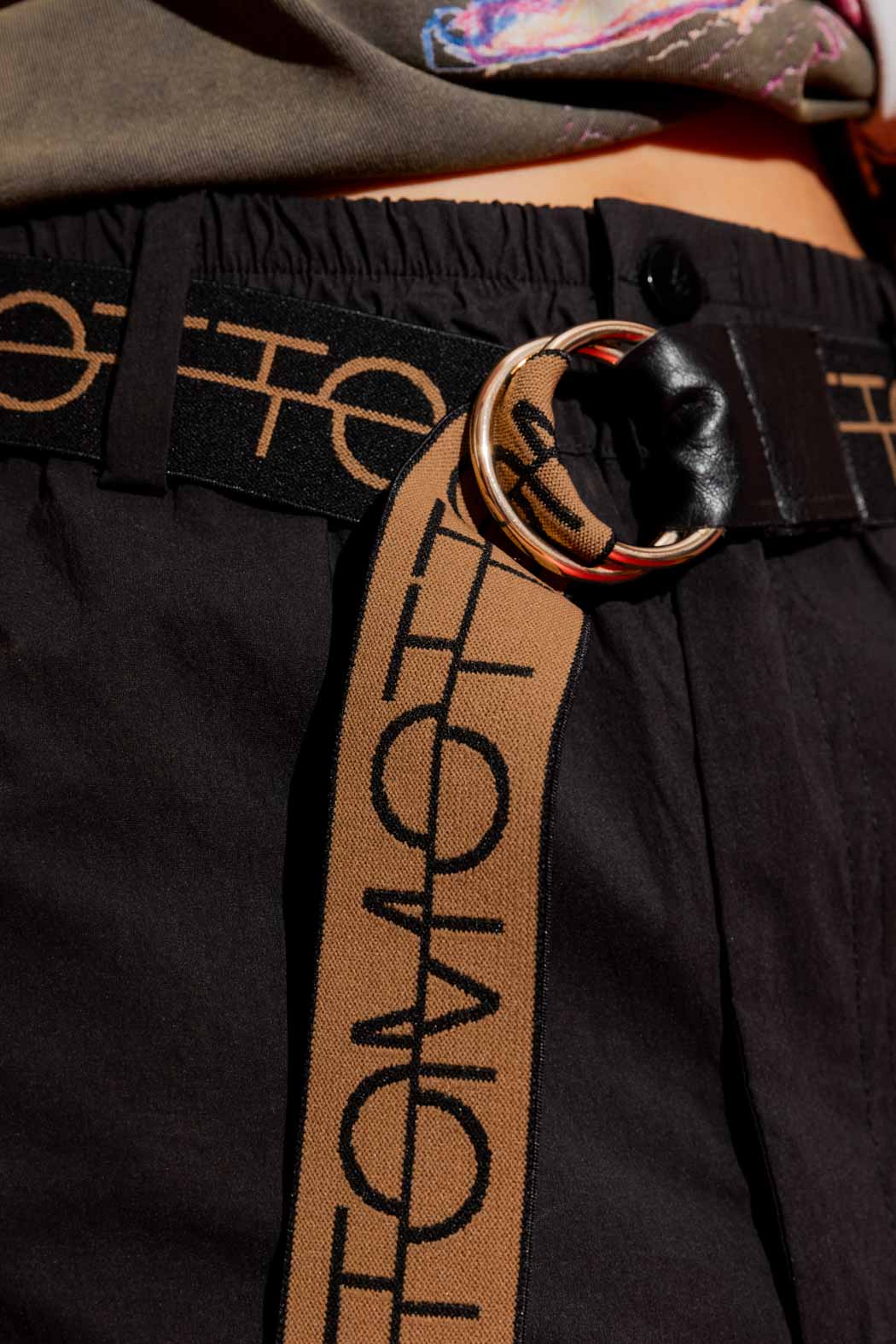 Logo Elasticated Belt