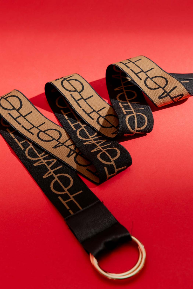 Logo Elasticated Belt