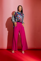 Fuchsia Euro Cleo Pant