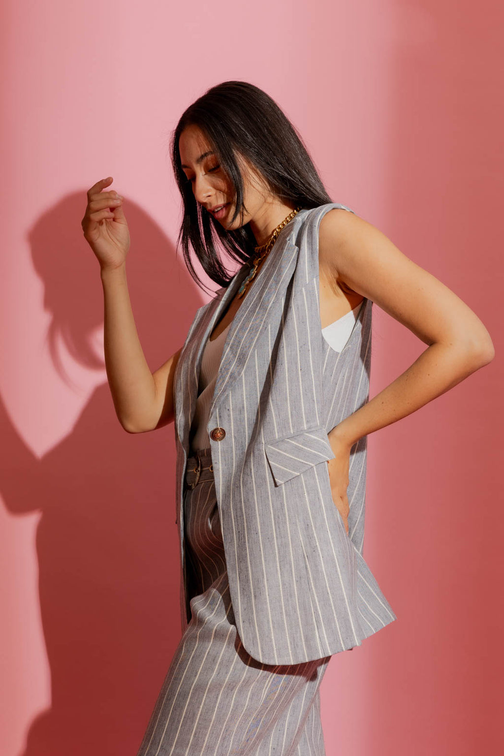 Linen Vest