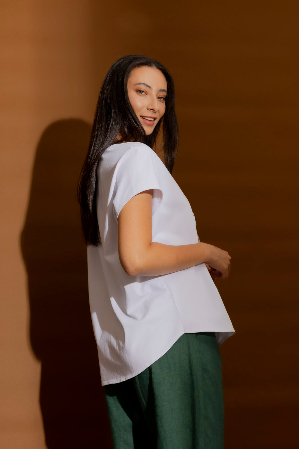 White Perfume Bow T-Shirt