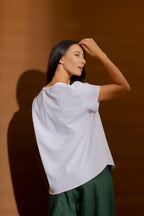 White Perfume Bow T-Shirt